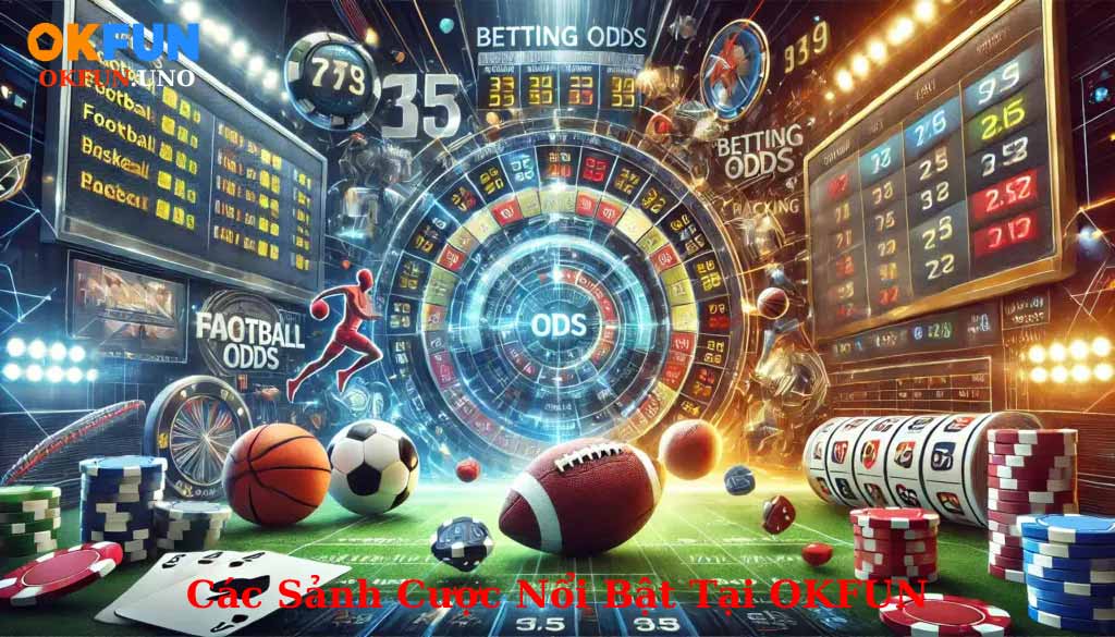 Các Sảnh Cược Nổi Bật Tại OKFUN